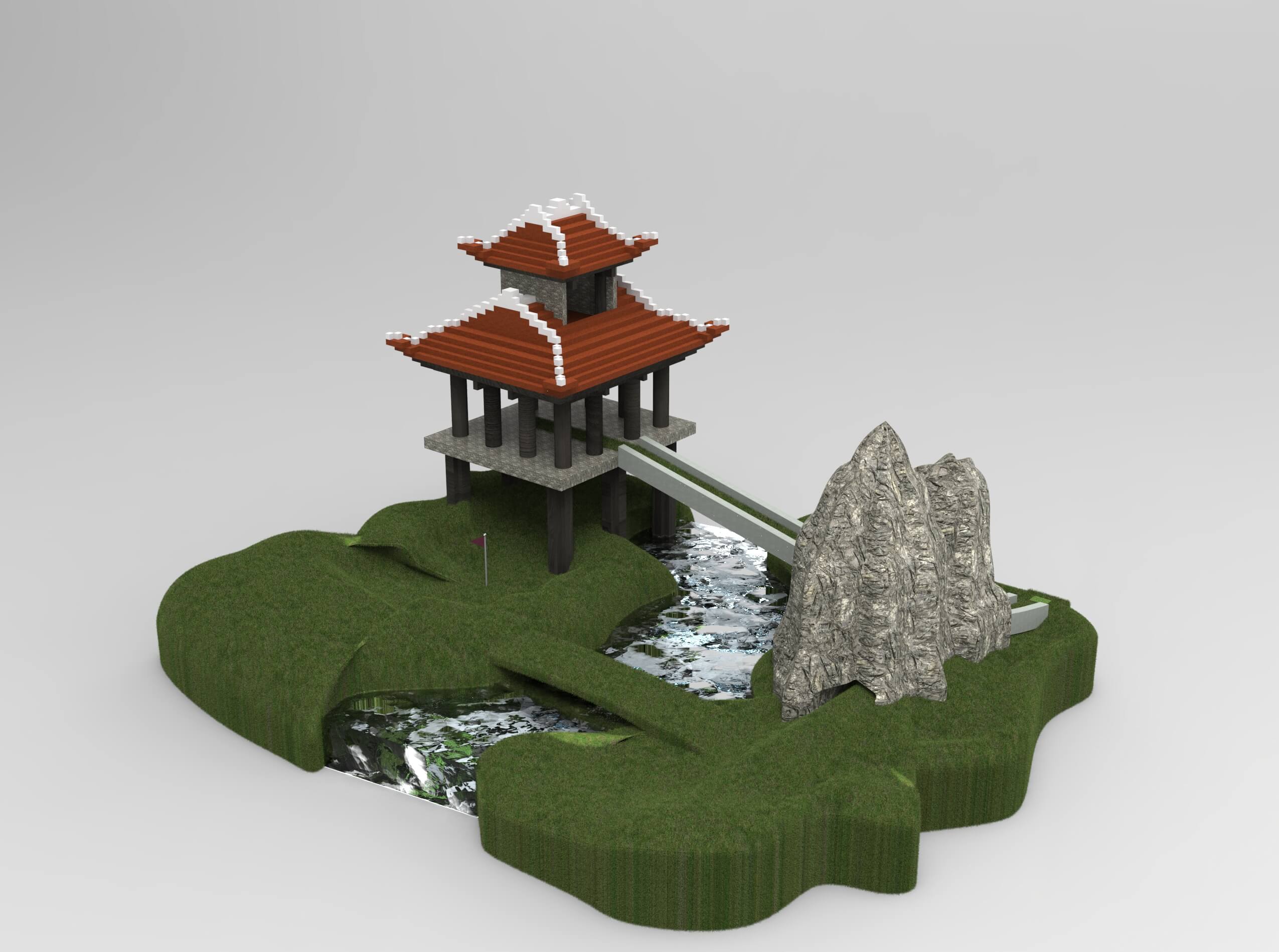 Golf course 3 — view 1