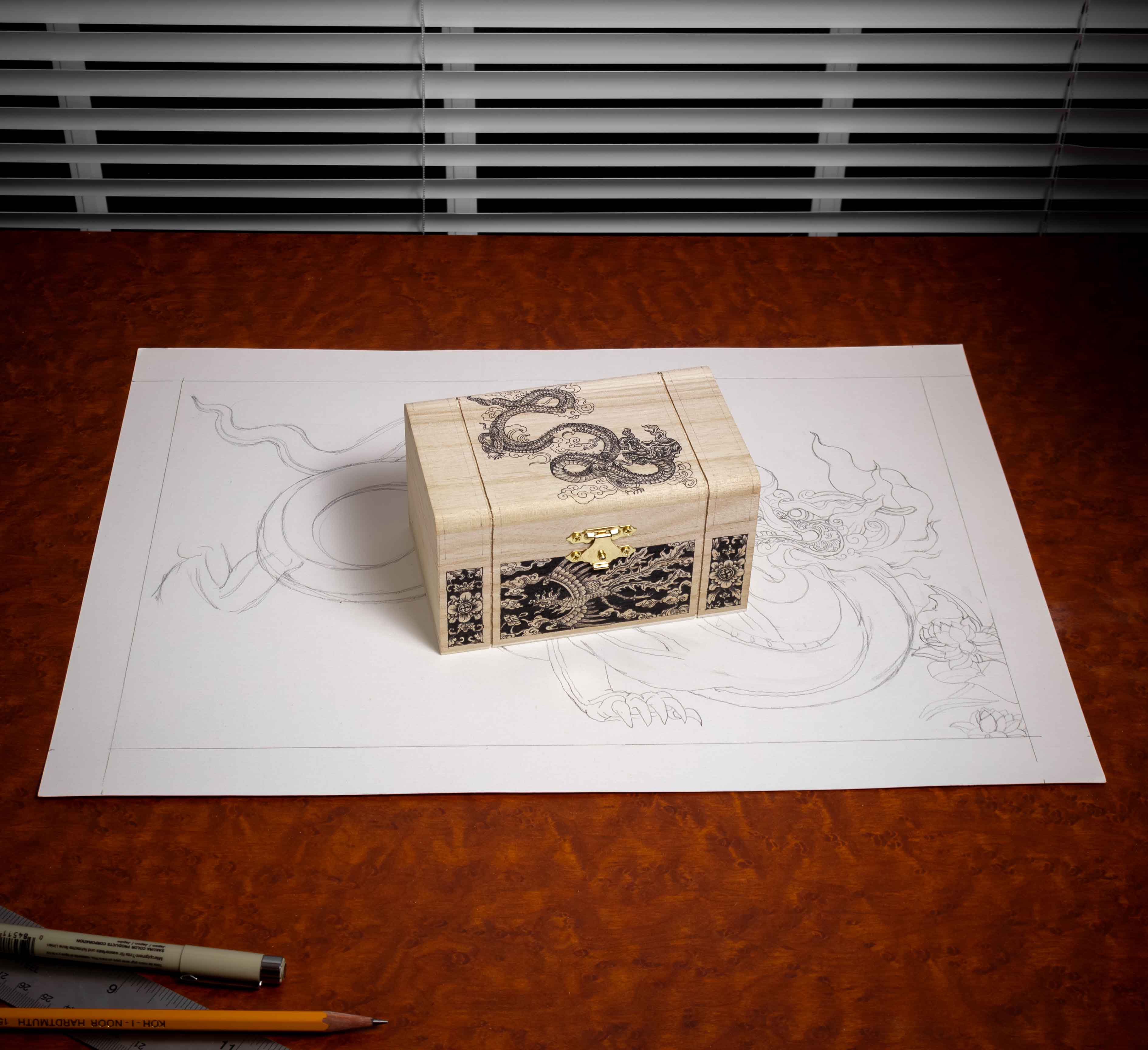 Four Holy Beasts Box