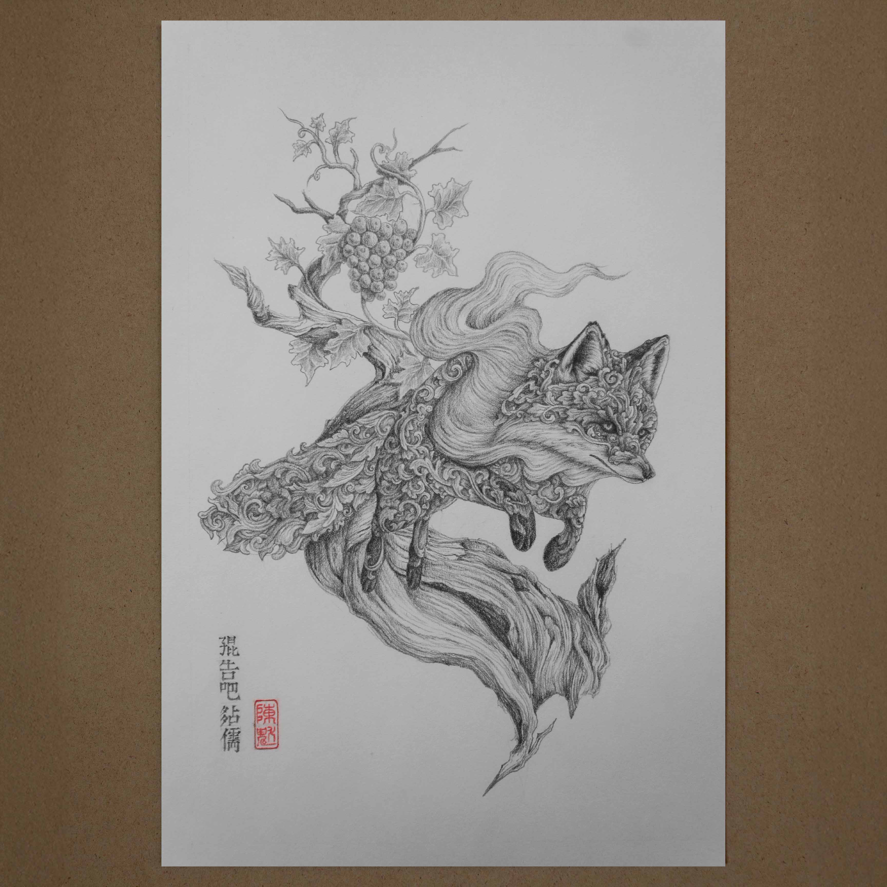 Fox and grapes