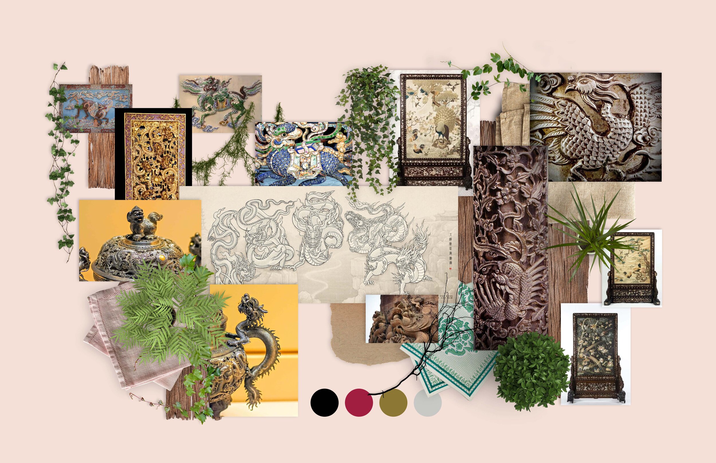 D'oros moodboard