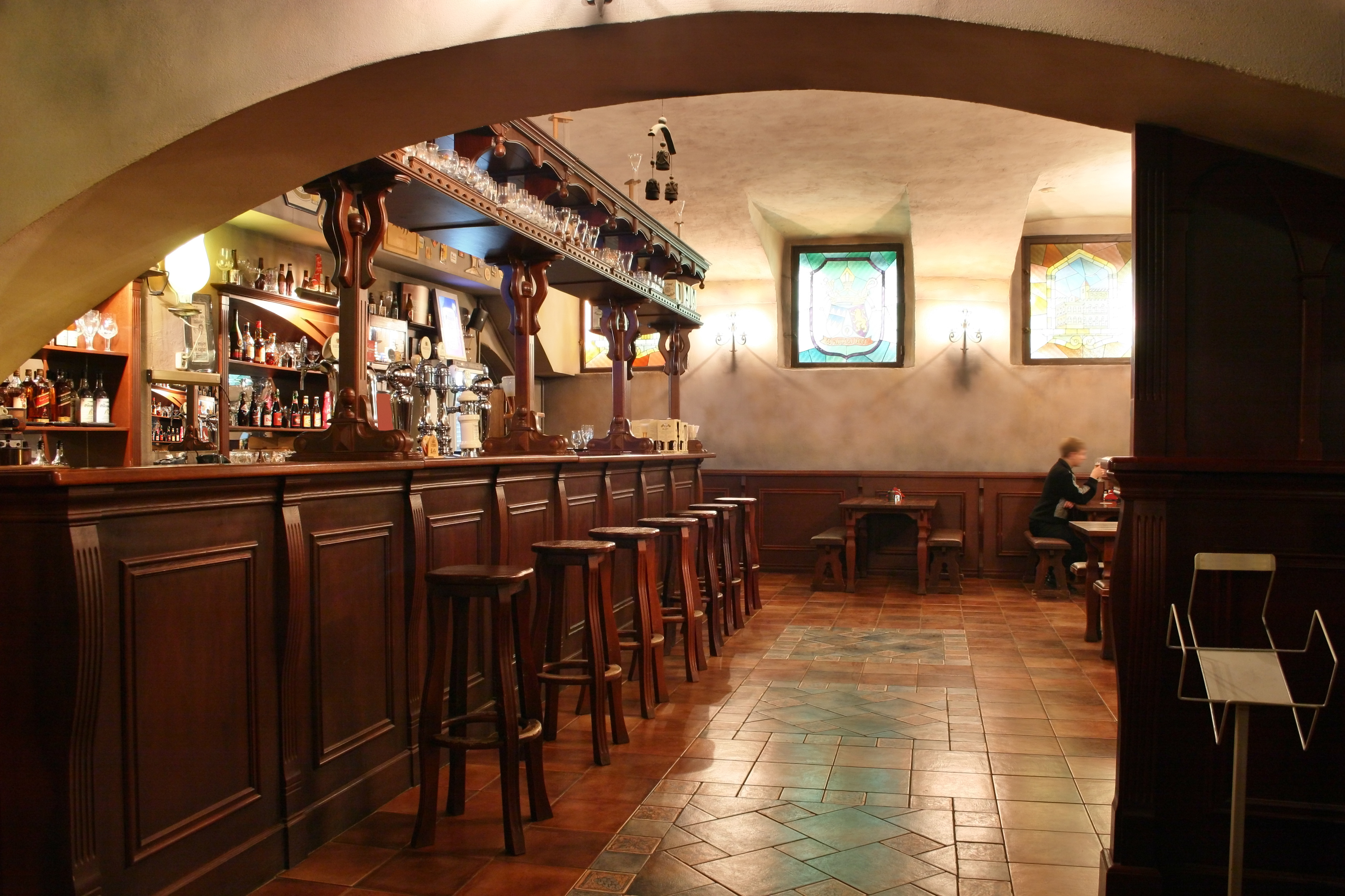 Bar area