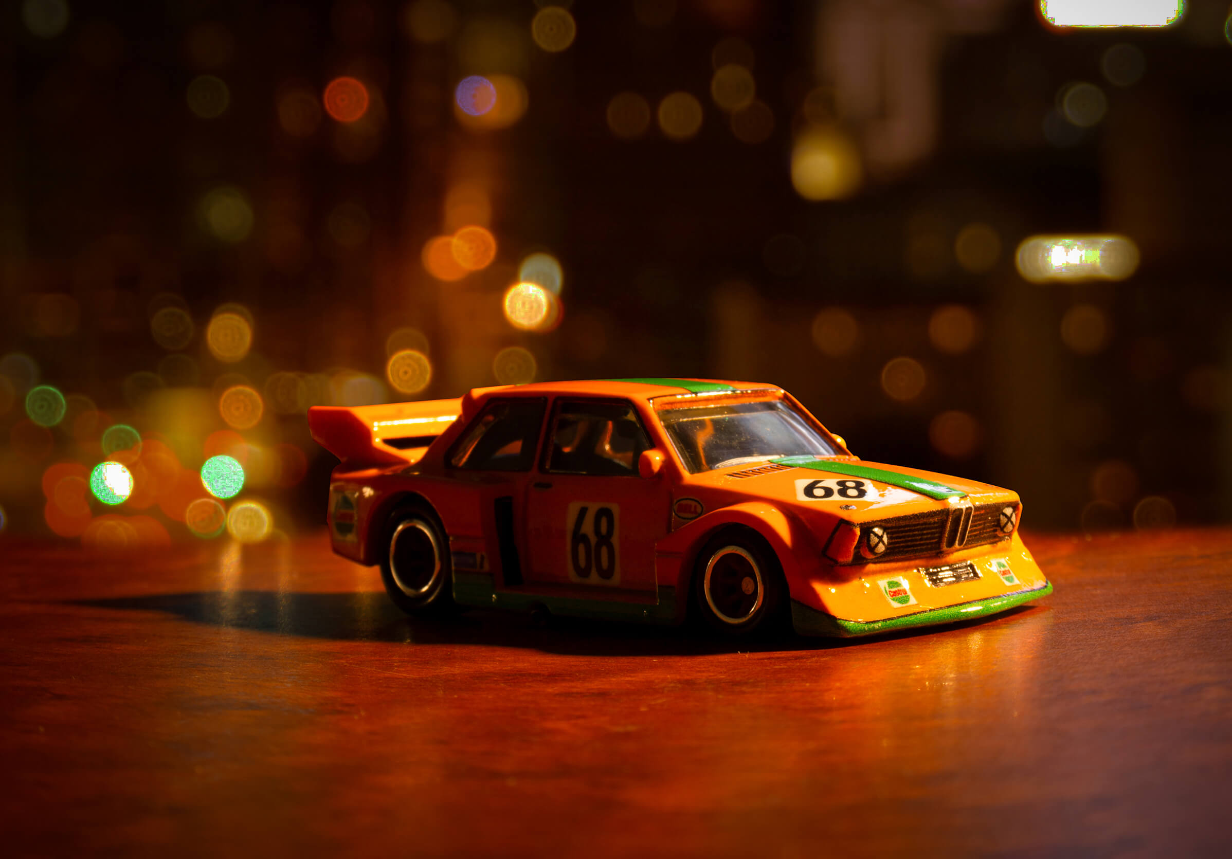 BMW orange