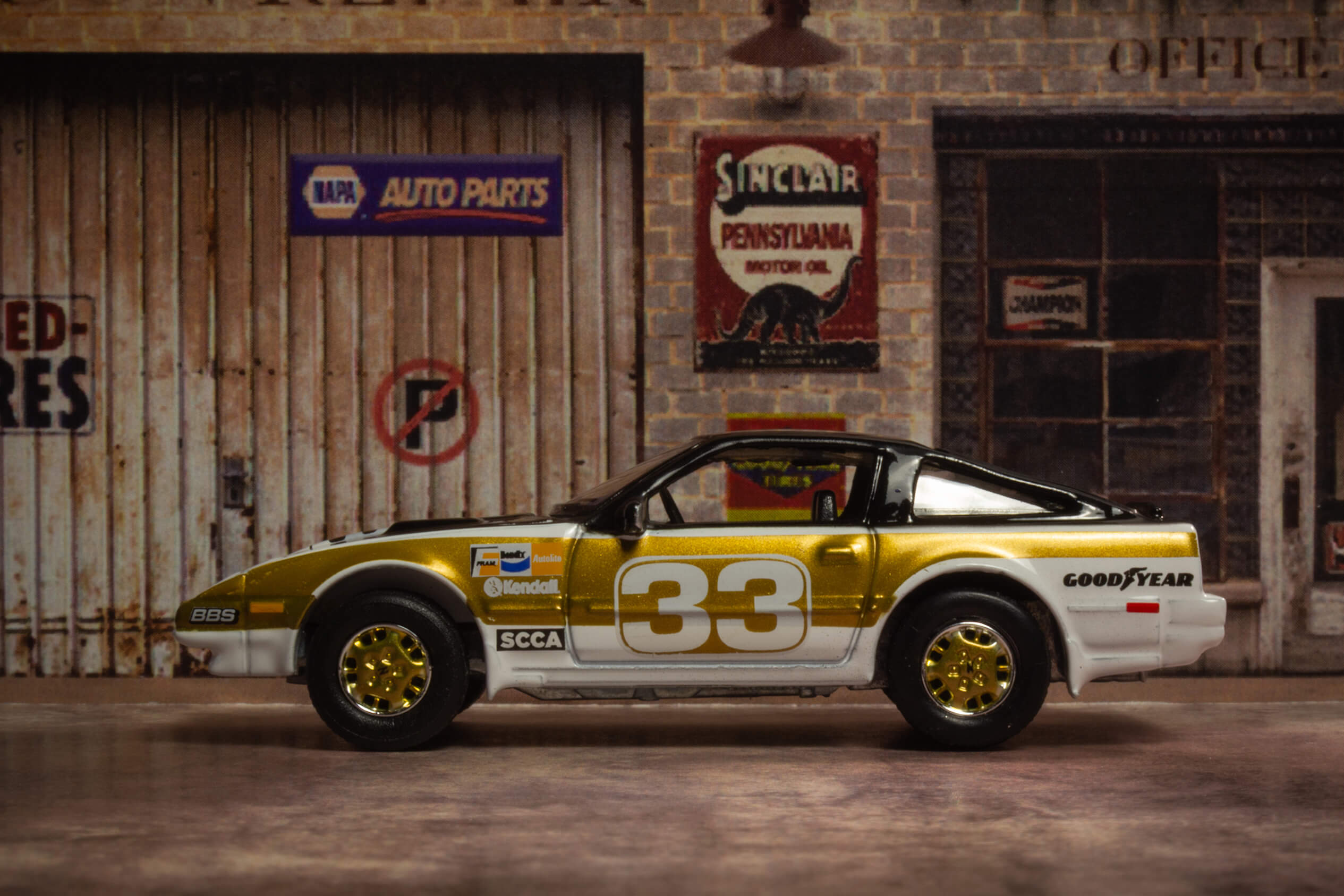 Gold Datsun