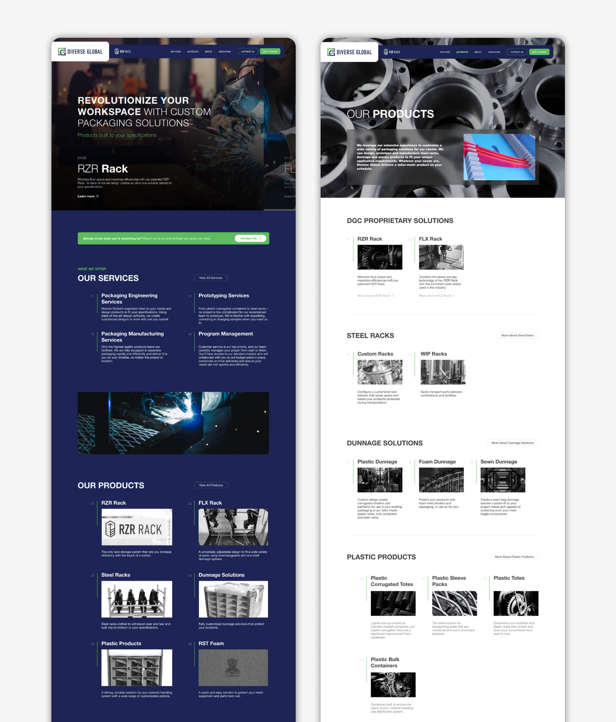 Desktop web design
