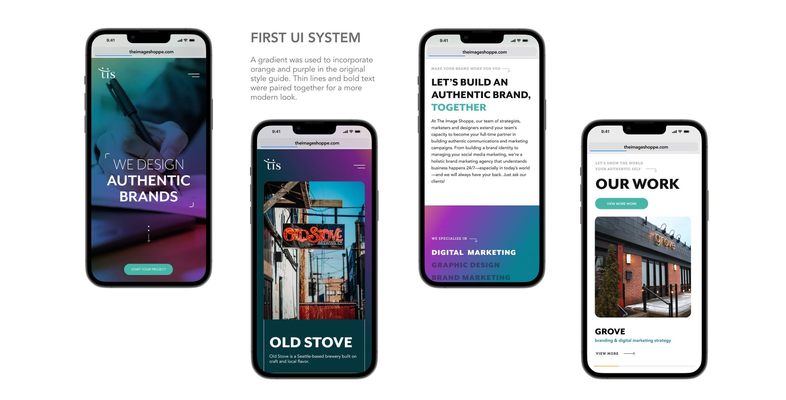 First UI