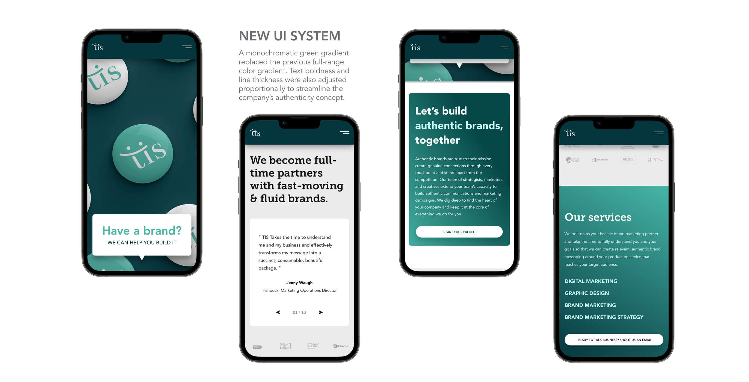 New UI